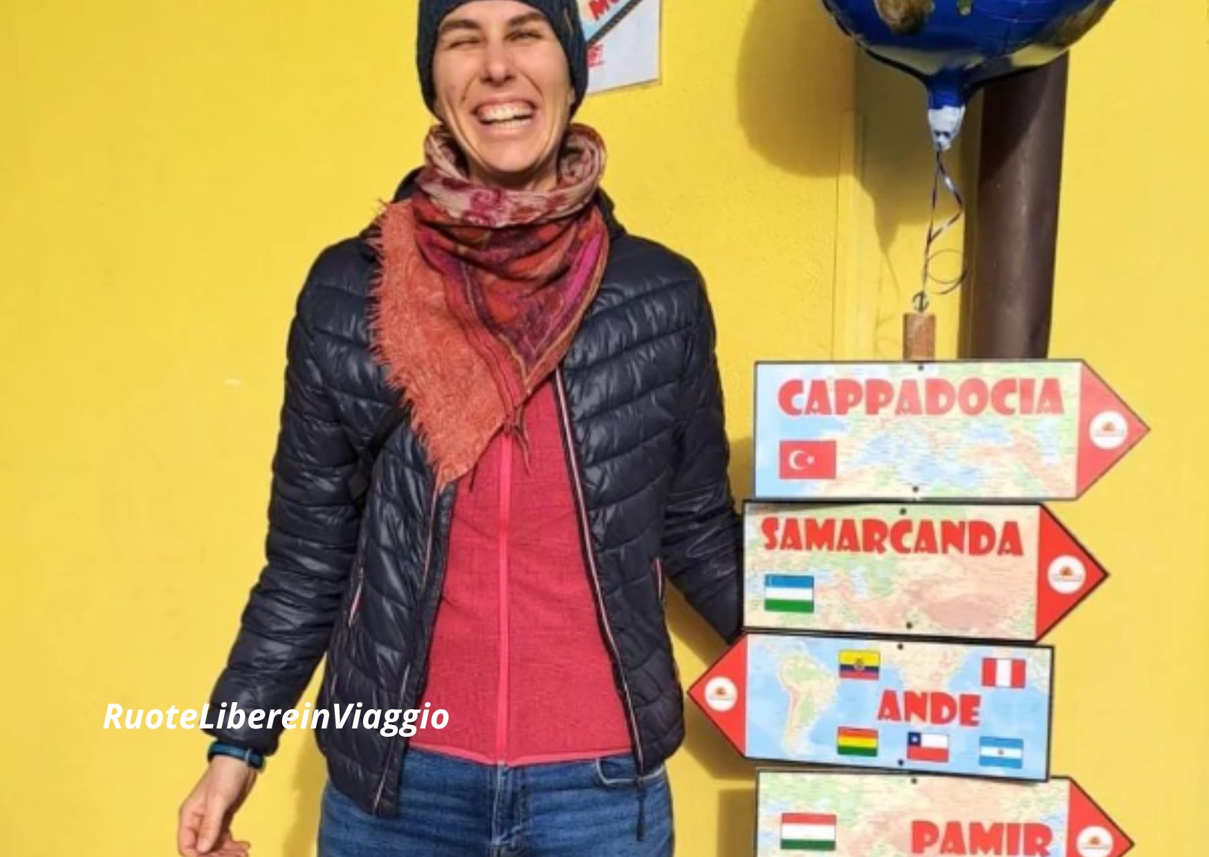Scopri RidesmileS: un emozionante viaggio in bicicletta intorno al mondo. Unitevi a Monica Consolini in questa avventura culturale unica e ispiratrice!