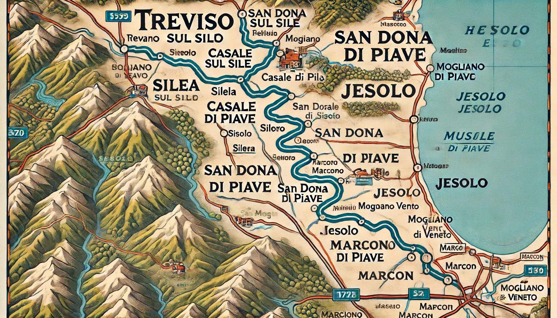 Ciclabile del Sile: un viaggio da Treviso a Jesolo