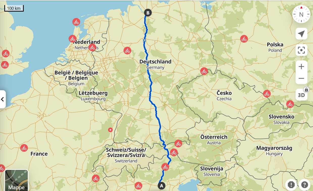 bici per viaggi lunghi