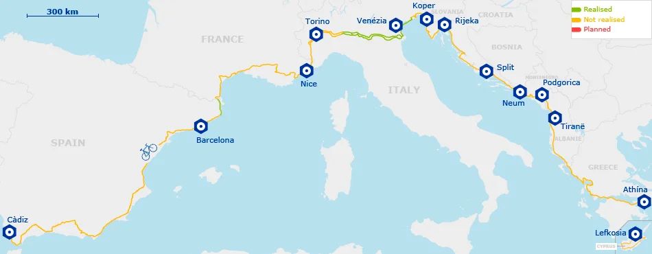 ciclabile ravenna venezia 