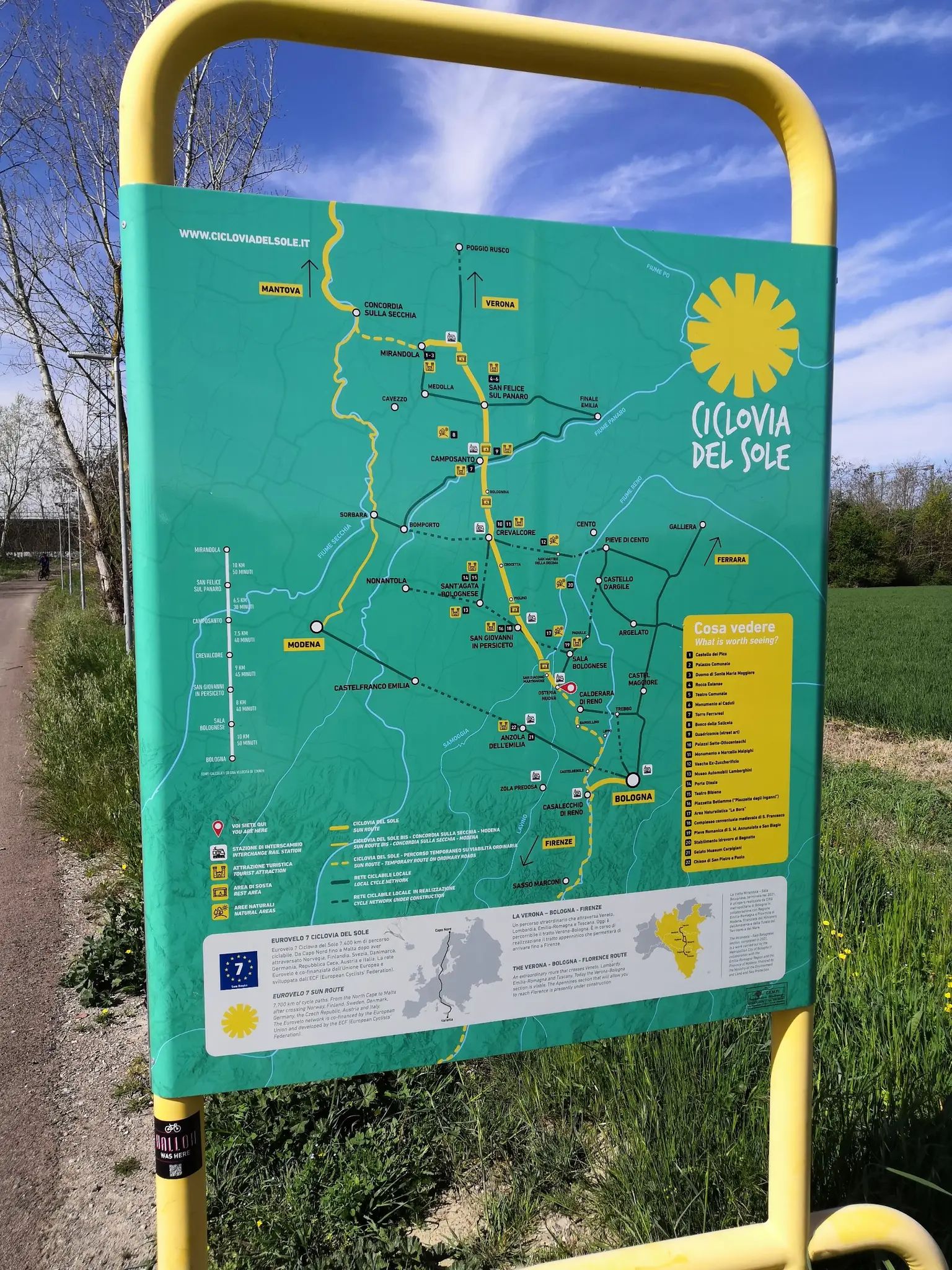 ciclovia del sole