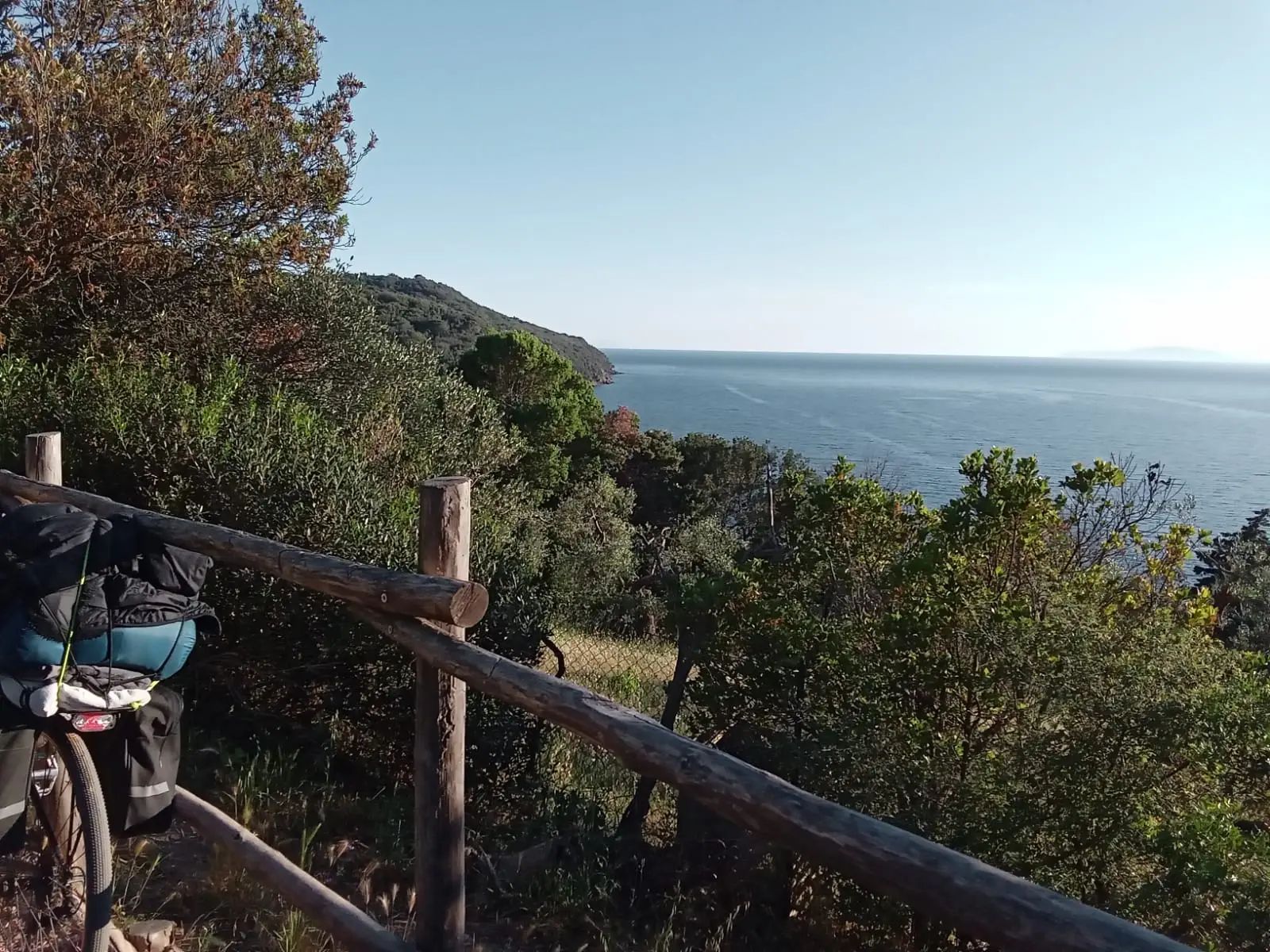 Viaggio in bici lungo Tirreno 